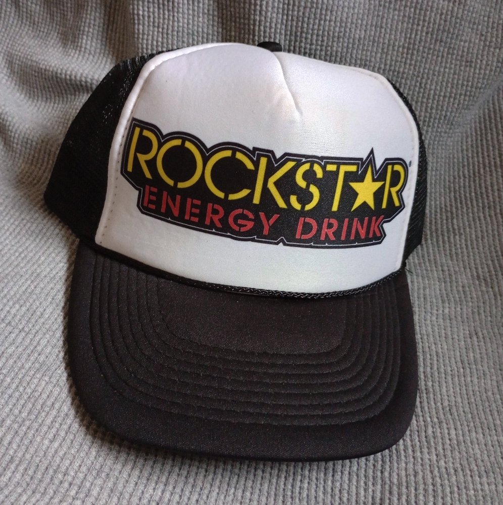 Vintage Rockstar energy snapback